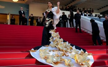 Cannes 2024 Aishwarya Rai Bachchan Dazzles on the 'Megalopolis' Red Carpet